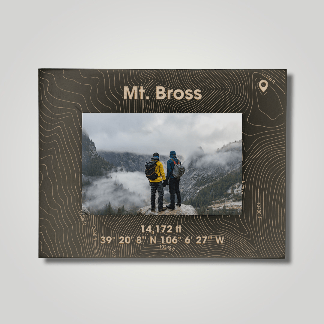 Mount Bross (large font) - Journey Frames