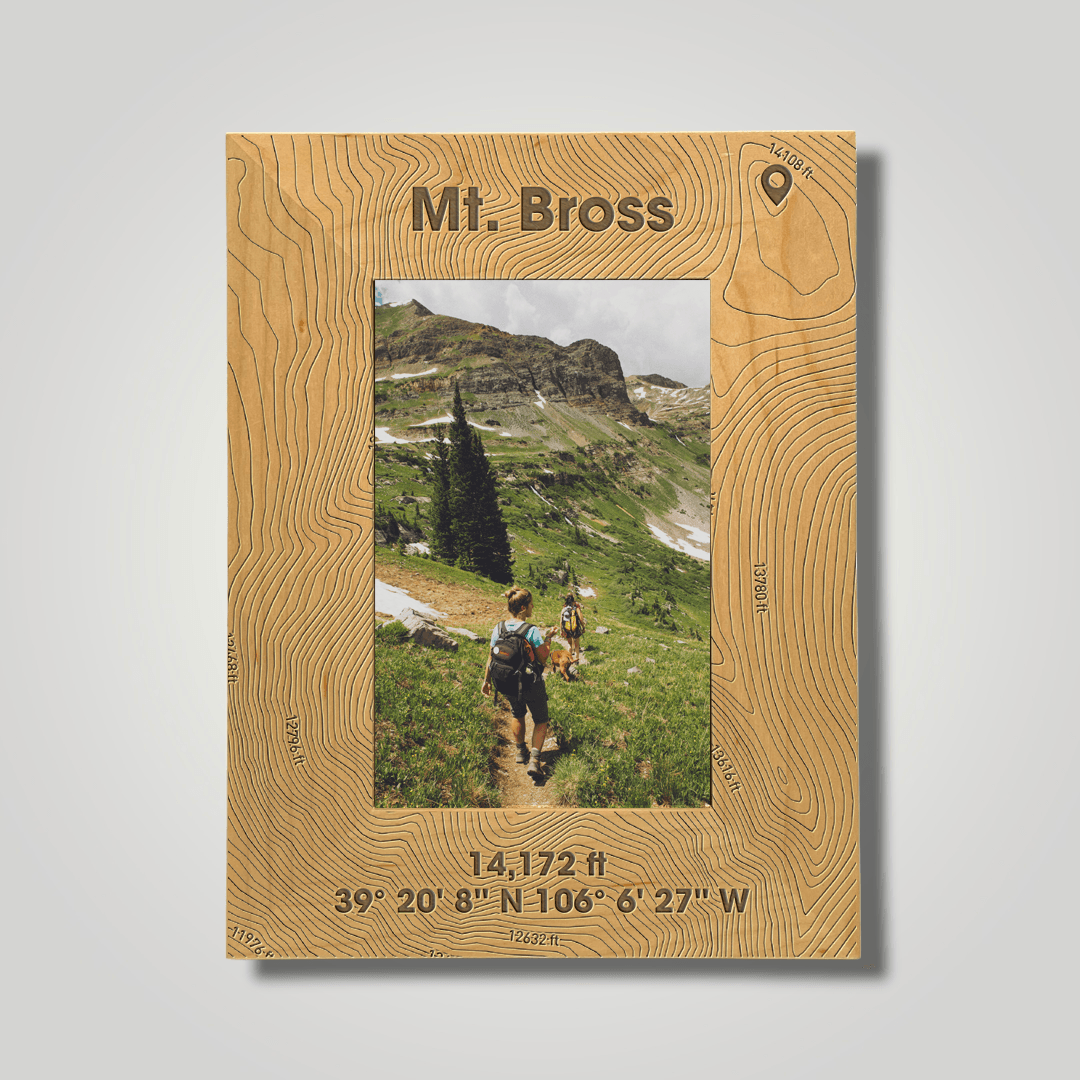 Mount Bross (large font) - Journey Frames