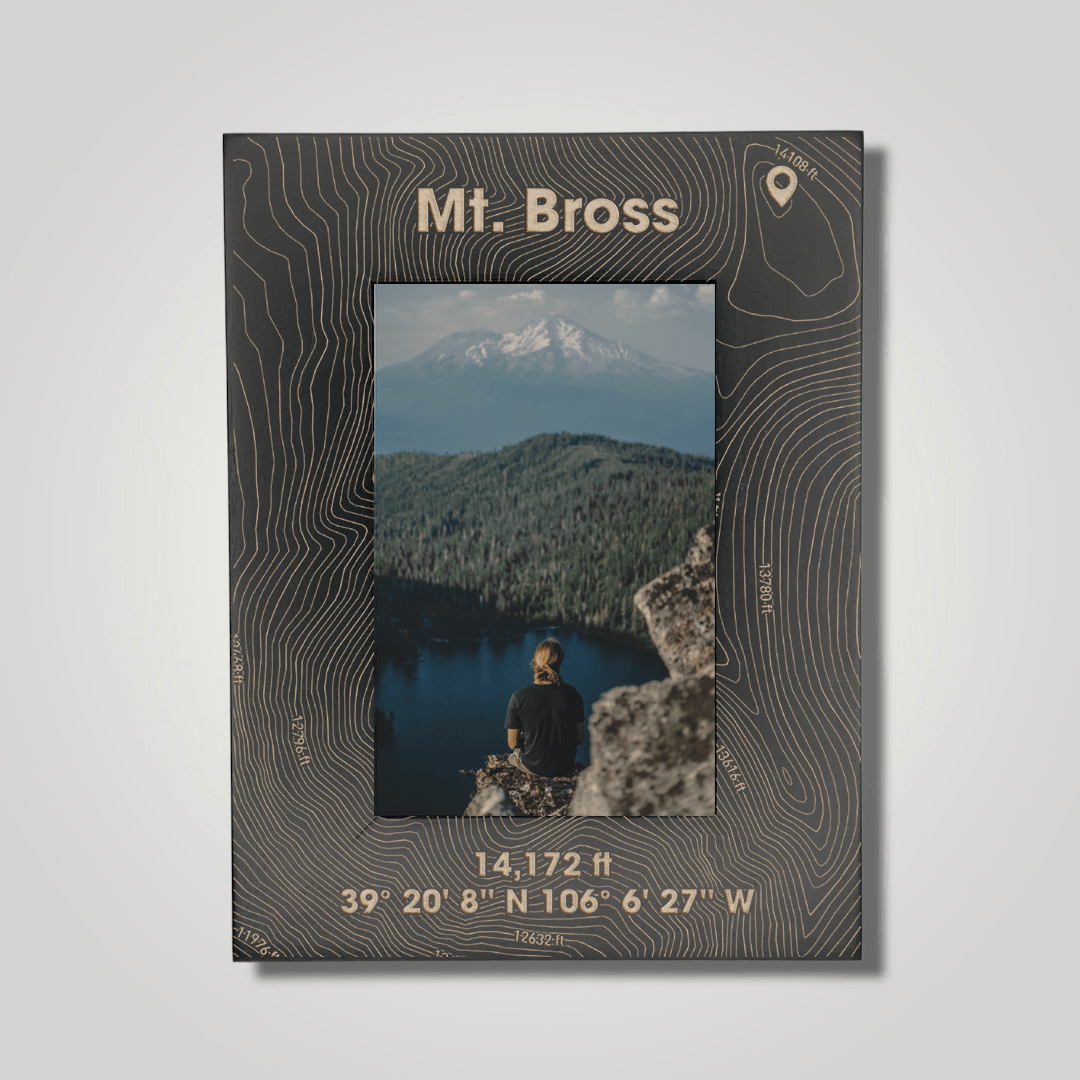 Mount Bross (large font) - Journey Frames