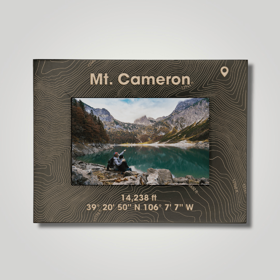 Mount Cameron (large font) - Journey Frames
