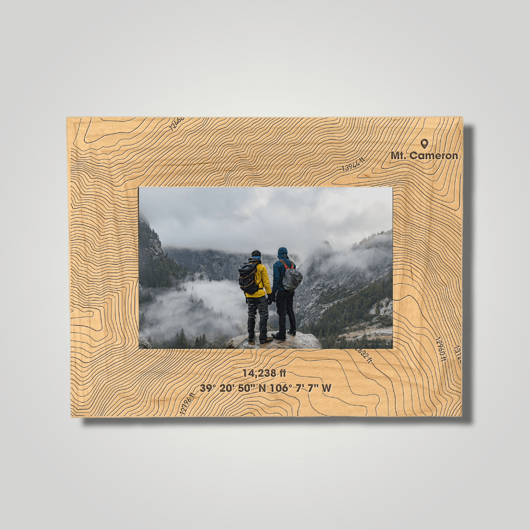 Mount Cameron (small font) - Journey Frames