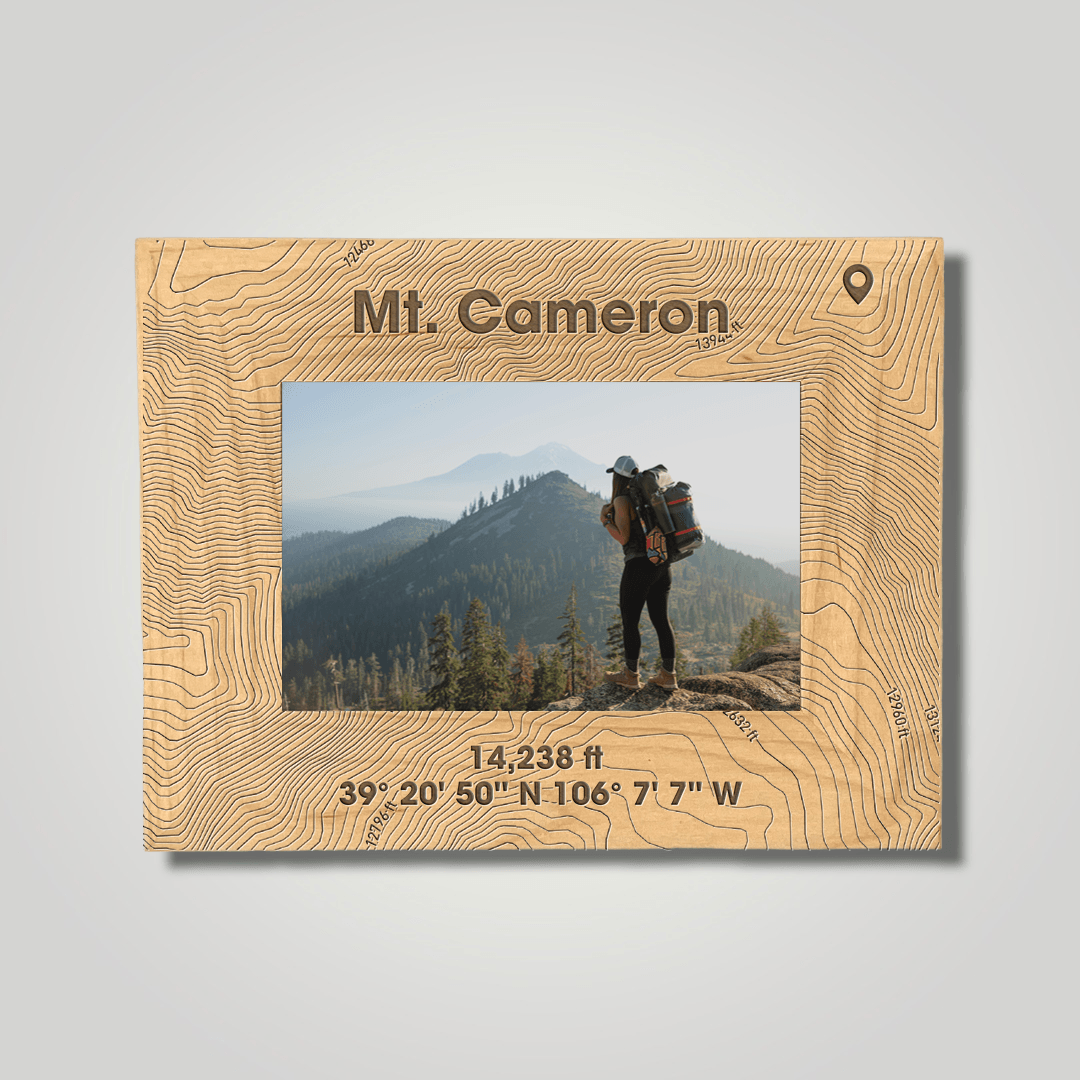 Mount Cameron (large font) - Journey Frames