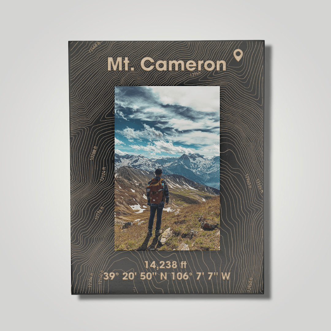 Mount Cameron (large font) - Journey Frames