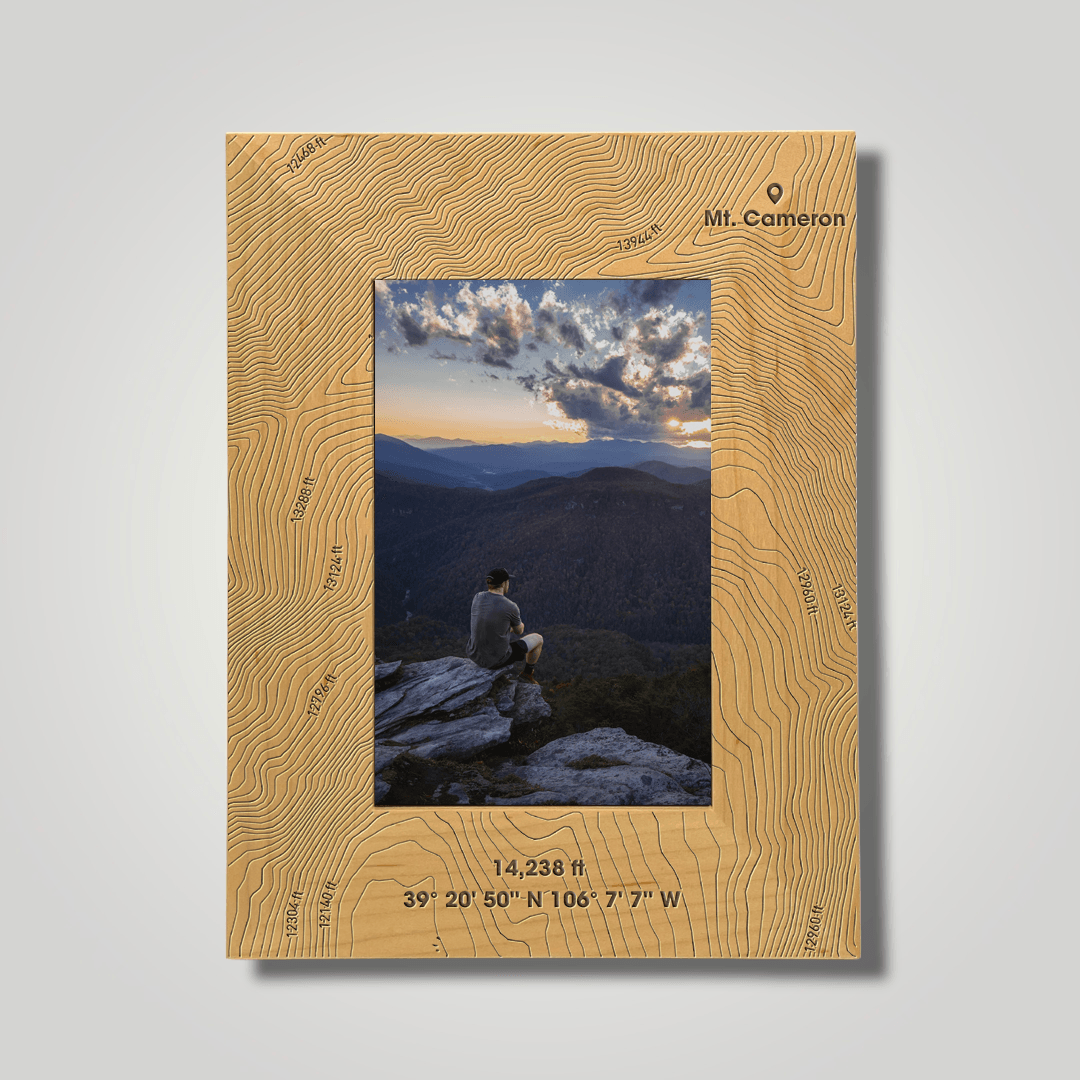 Mount Cameron (small font) - Journey Frames