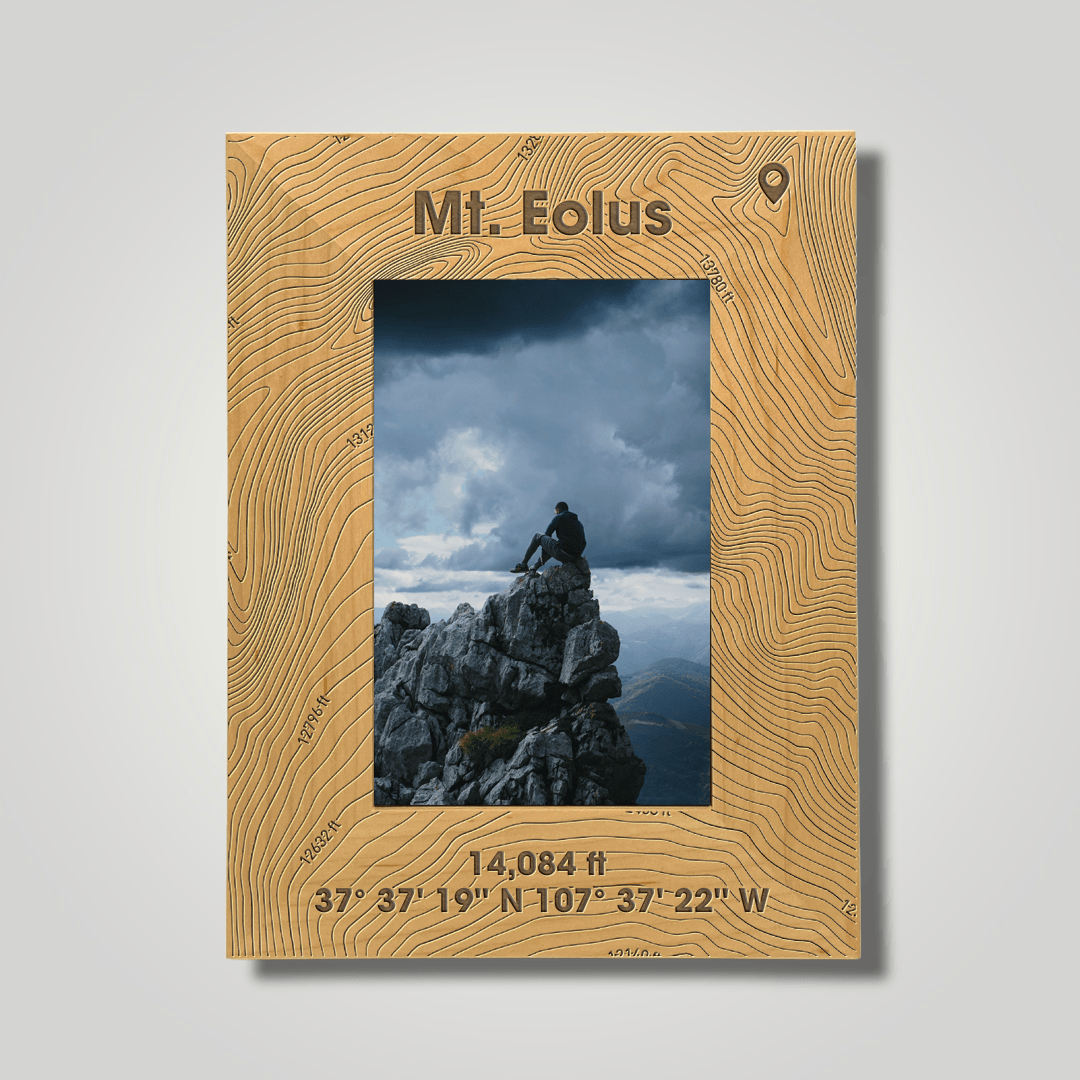 Mount Eolus (large font) - Journey Frames