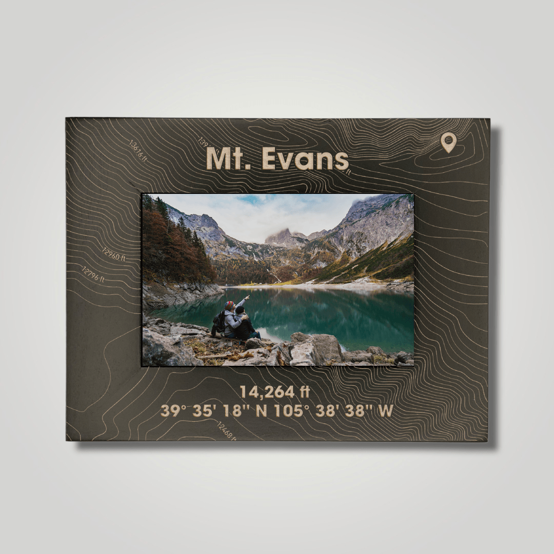 Mount Evans (large font) - Journey Frames