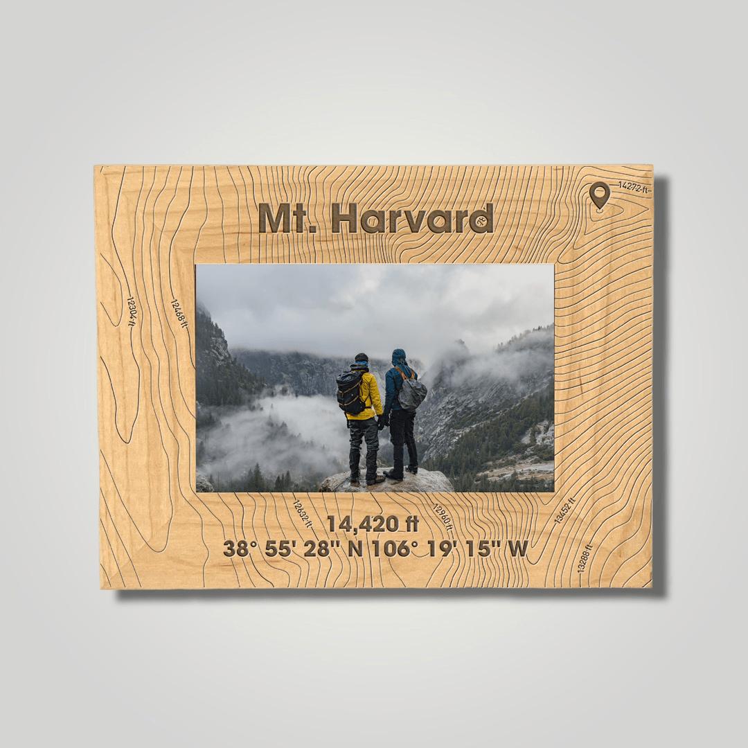 Mount Harvard (large font) - Journey Frames