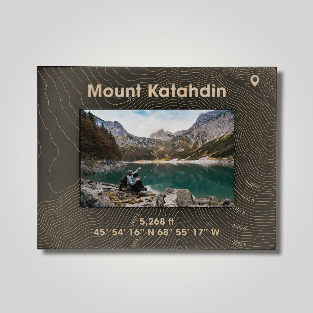 Mount Katahdin (large font) - Journey Frames