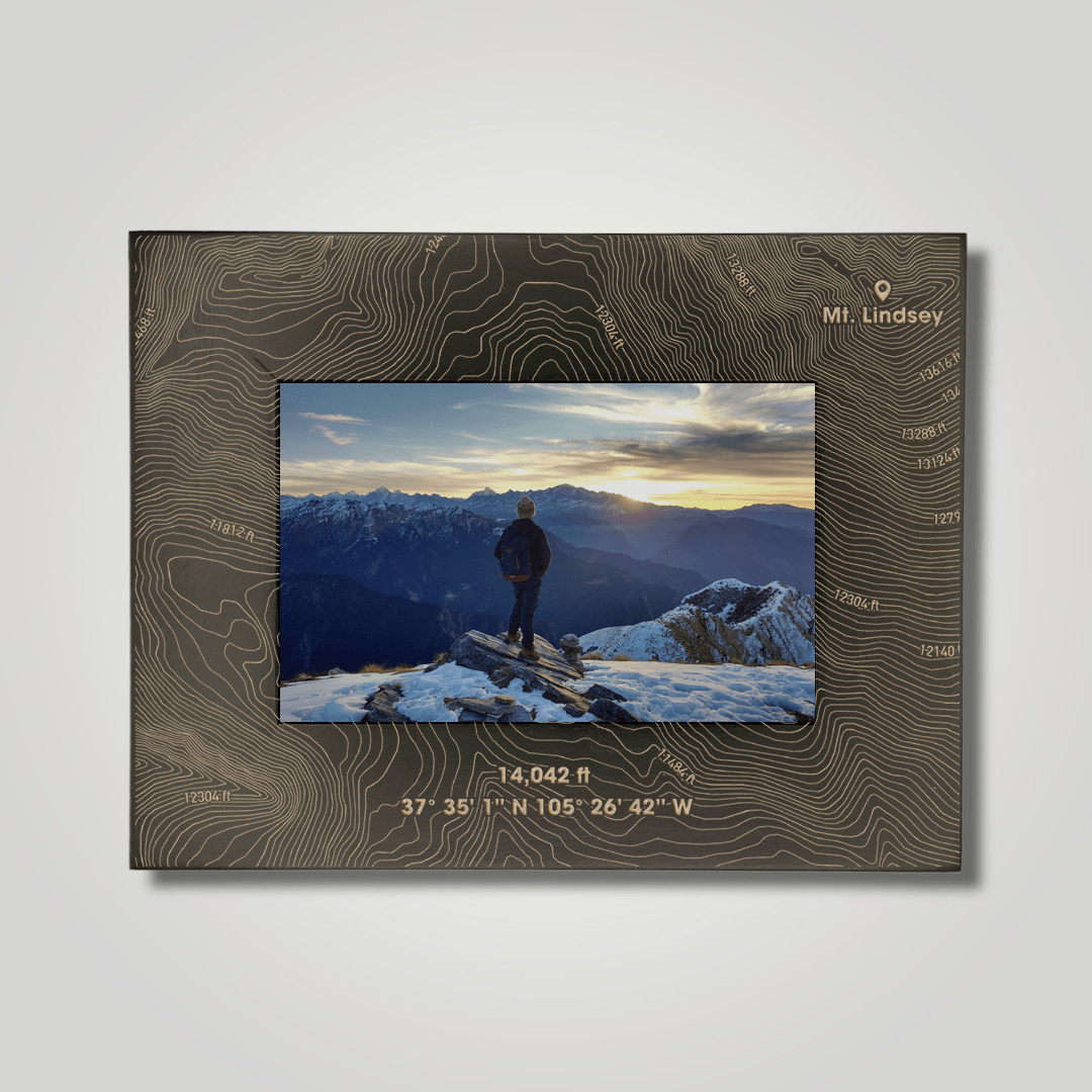 Mount Lindsey (small font) - Journey Frames