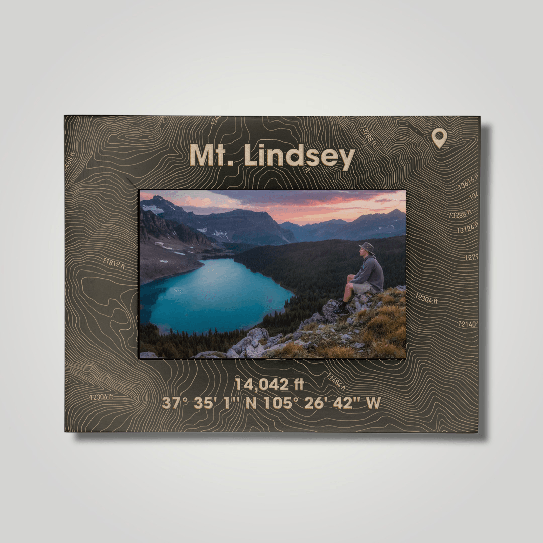 Mount Lindsey (large font) - Journey Frames