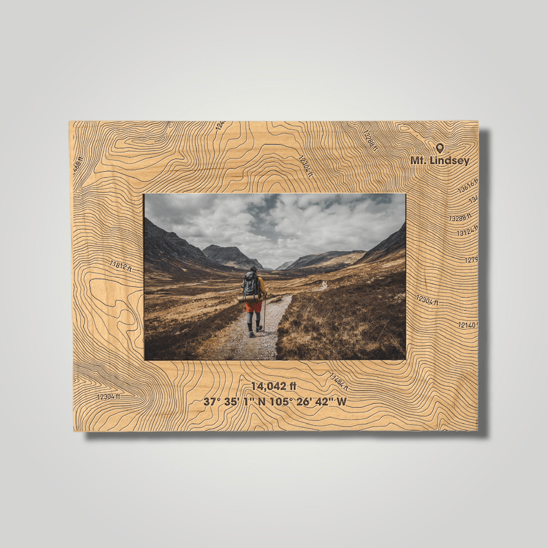 Mount Lindsey (small font) - Journey Frames