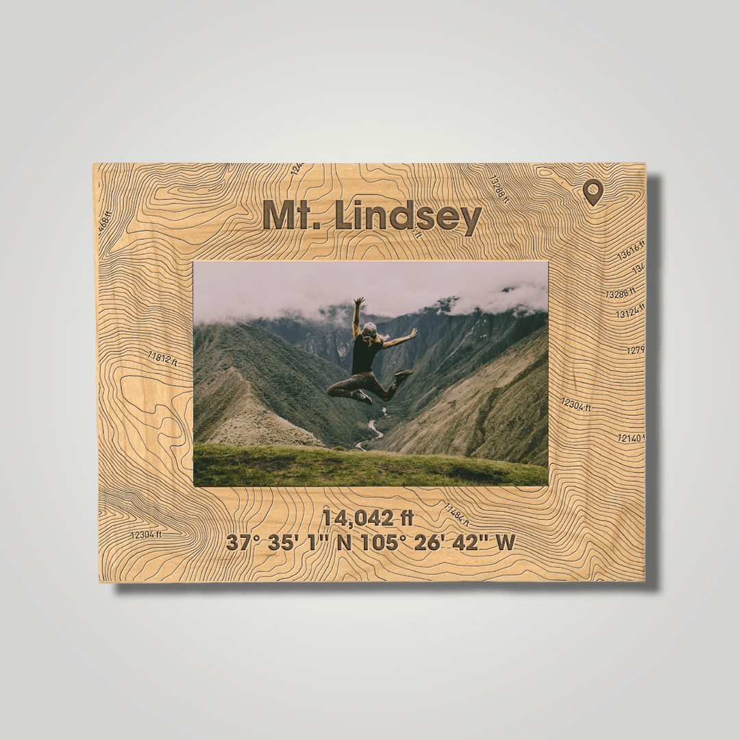 Mount Lindsey (large font) - Journey Frames