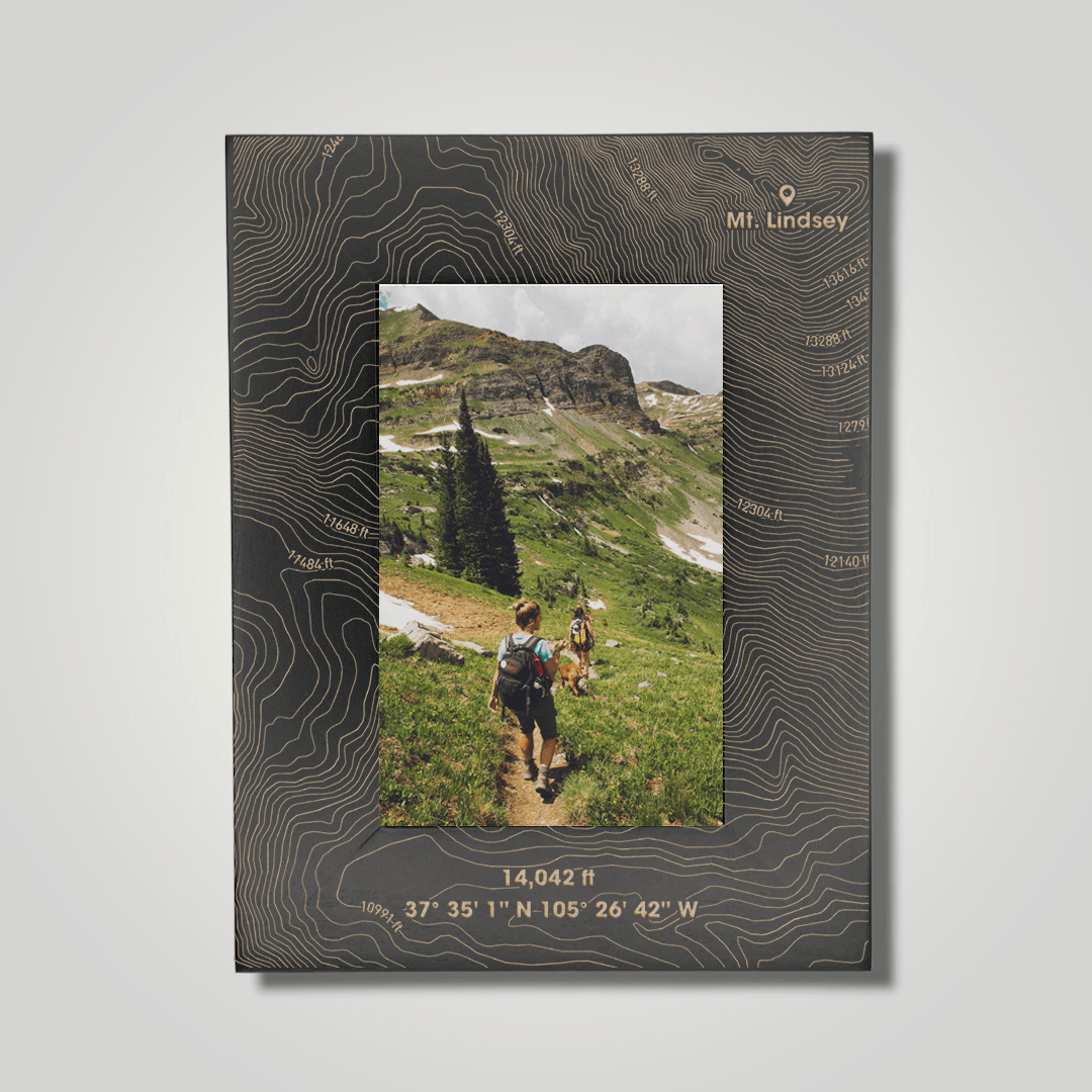 Mount Lindsey (small font) - Journey Frames