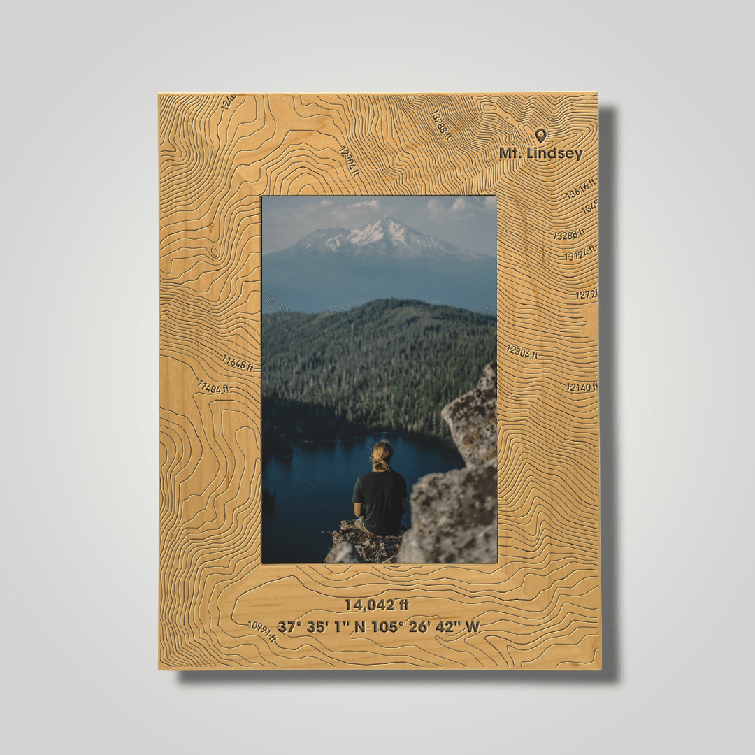 Mount Lindsey (small font) - Journey Frames