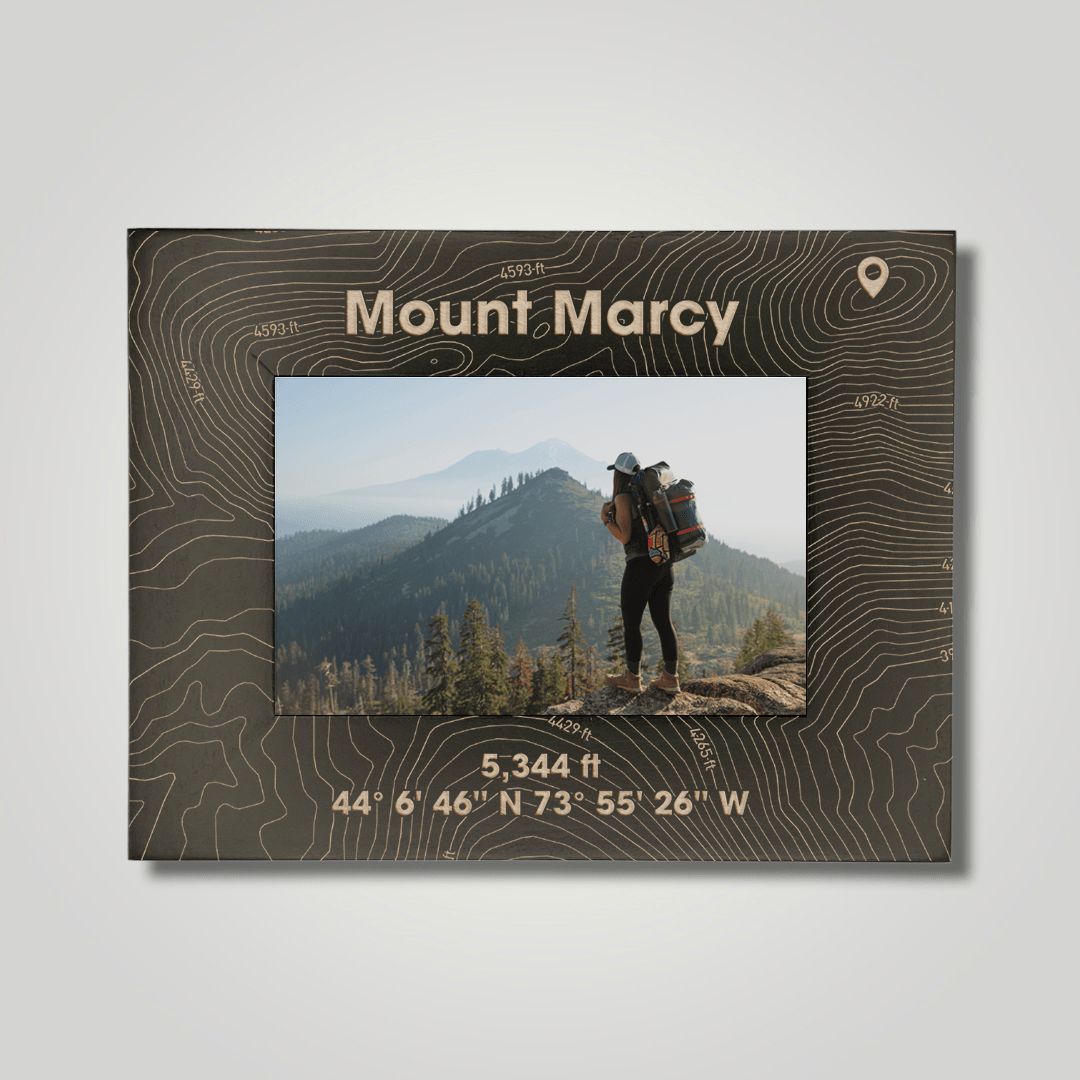 Mount Marcy (large font) - Journey Frames