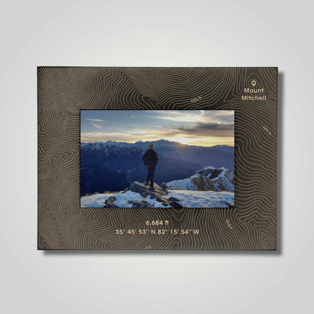 Mount Mitchell (small font) - Journey Frames