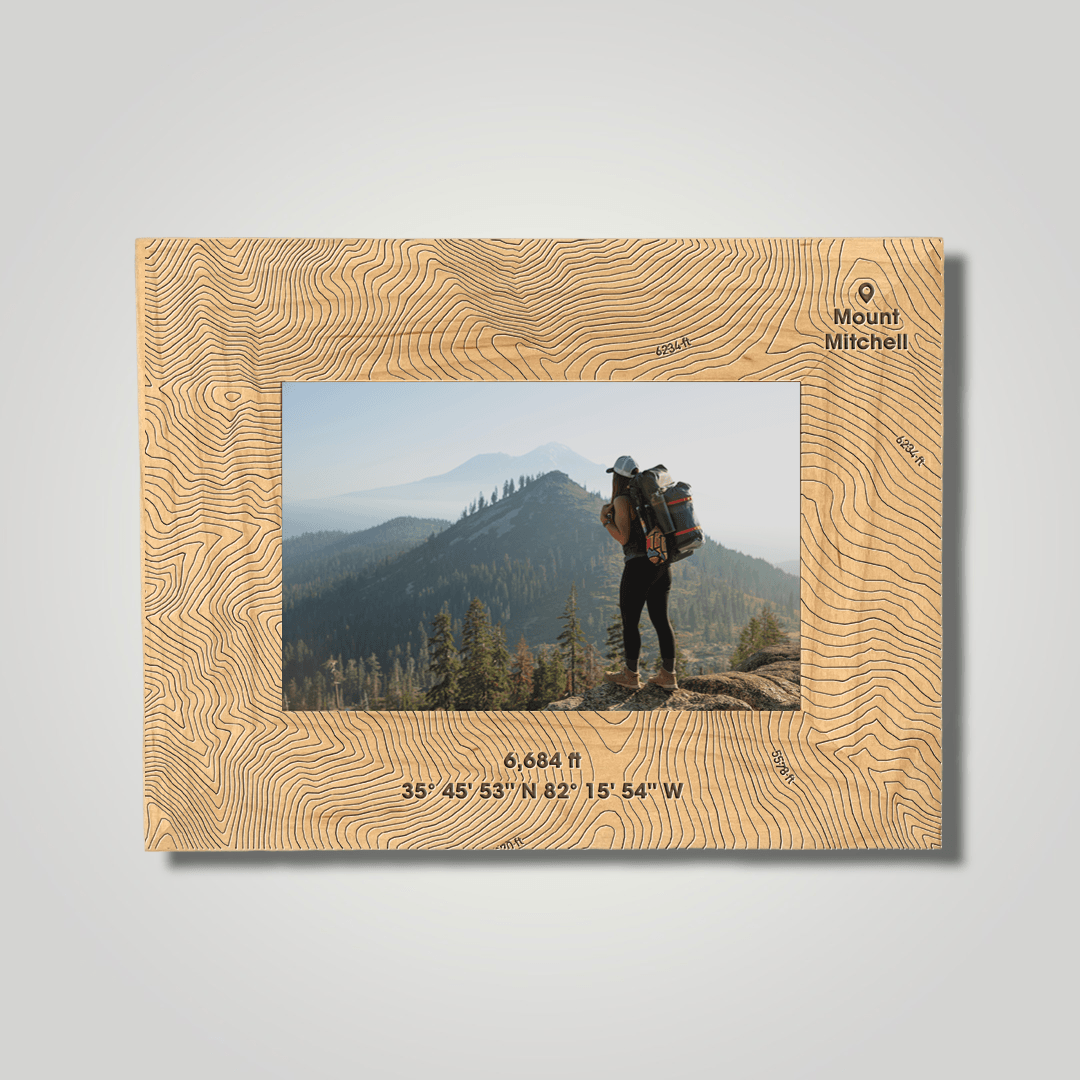 Mount Mitchell (small font) - Journey Frames