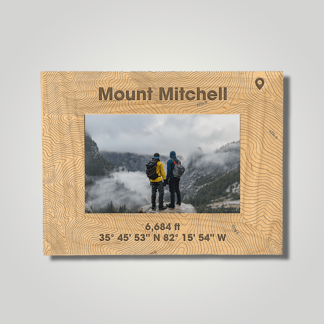 Mount Mitchell (large font) - Journey Frames