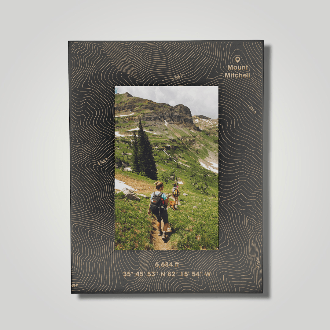 Mount Mitchell (small font) - Journey Frames