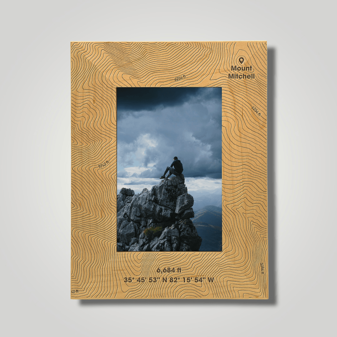 Mount Mitchell (small font) - Journey Frames