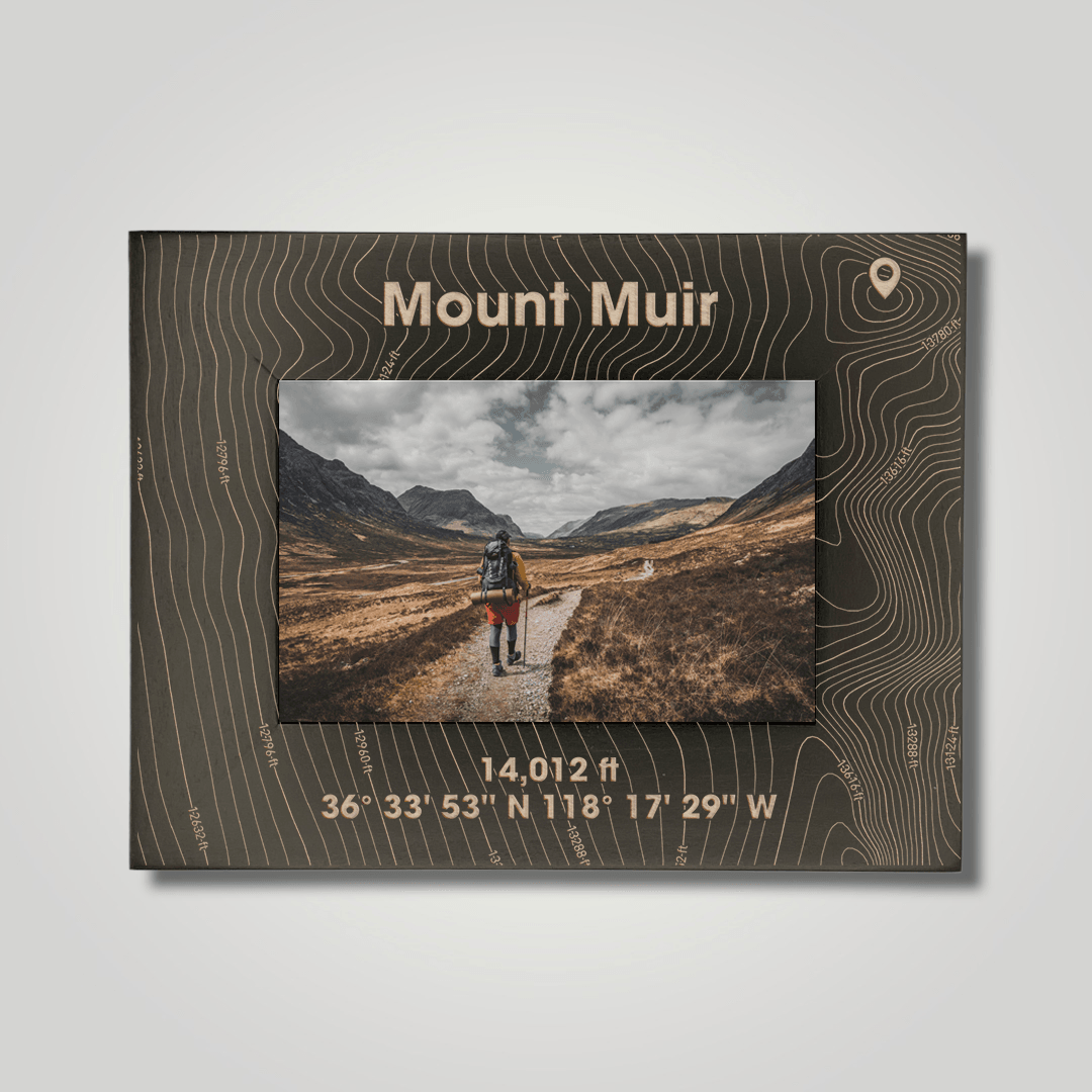 Mount Muir (large font) - Journey Frames