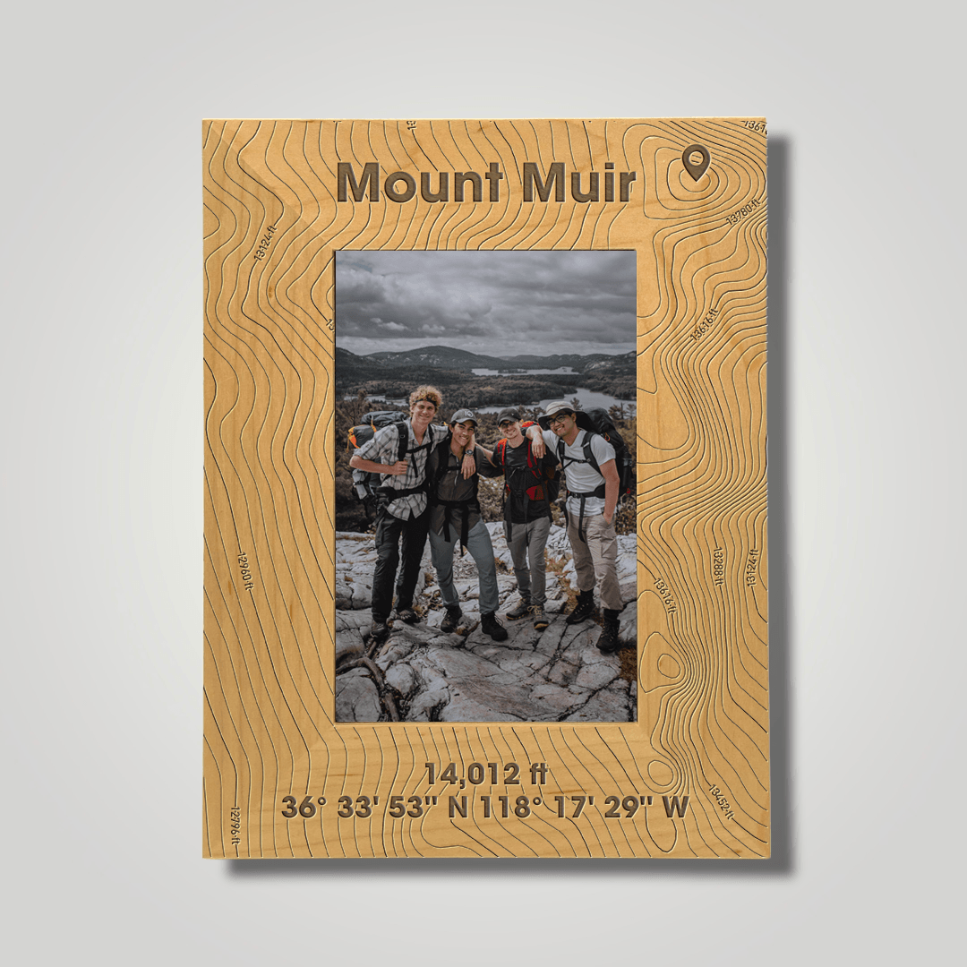 Mount Muir (large font) - Journey Frames