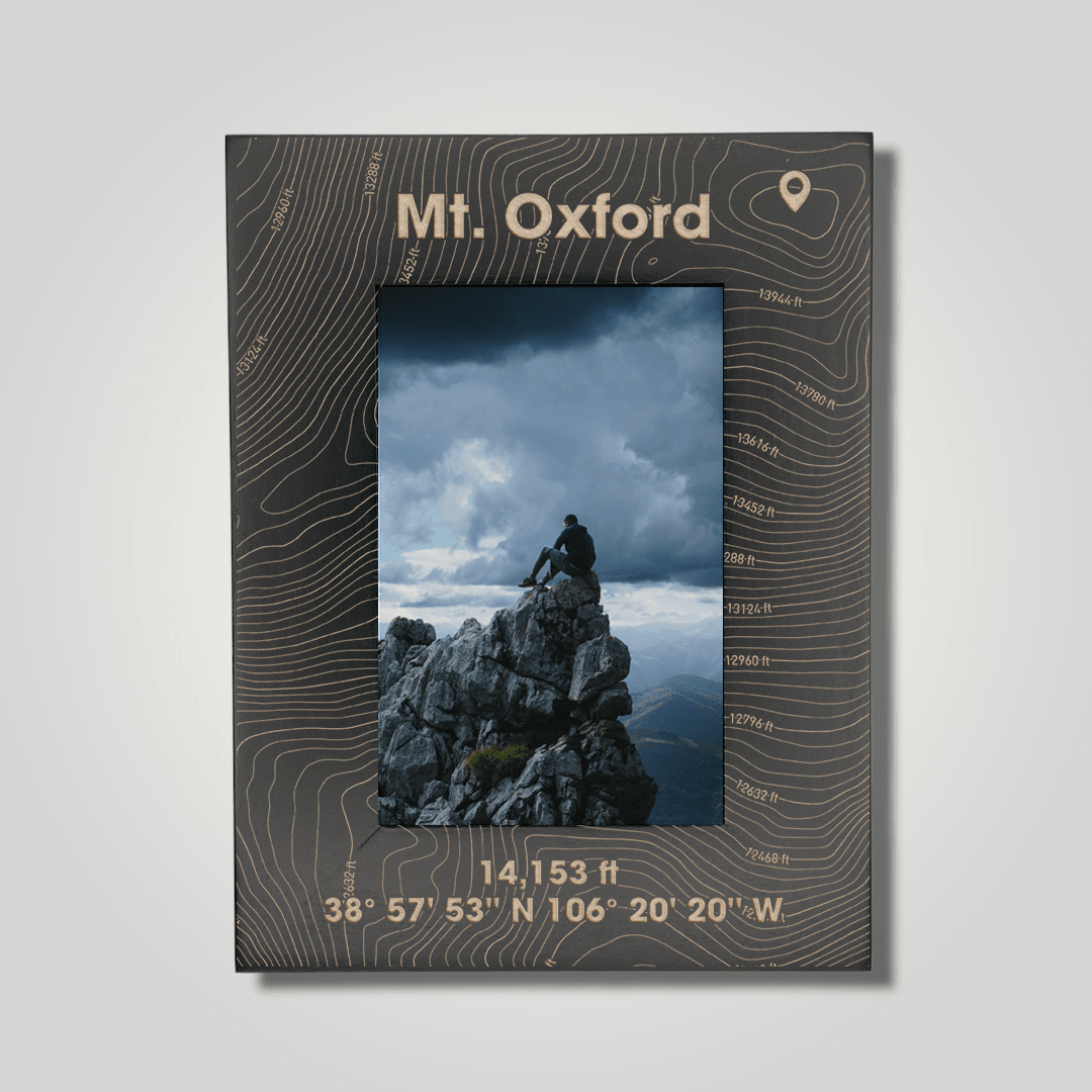 Mount Oxford (large font) - Journey Frames