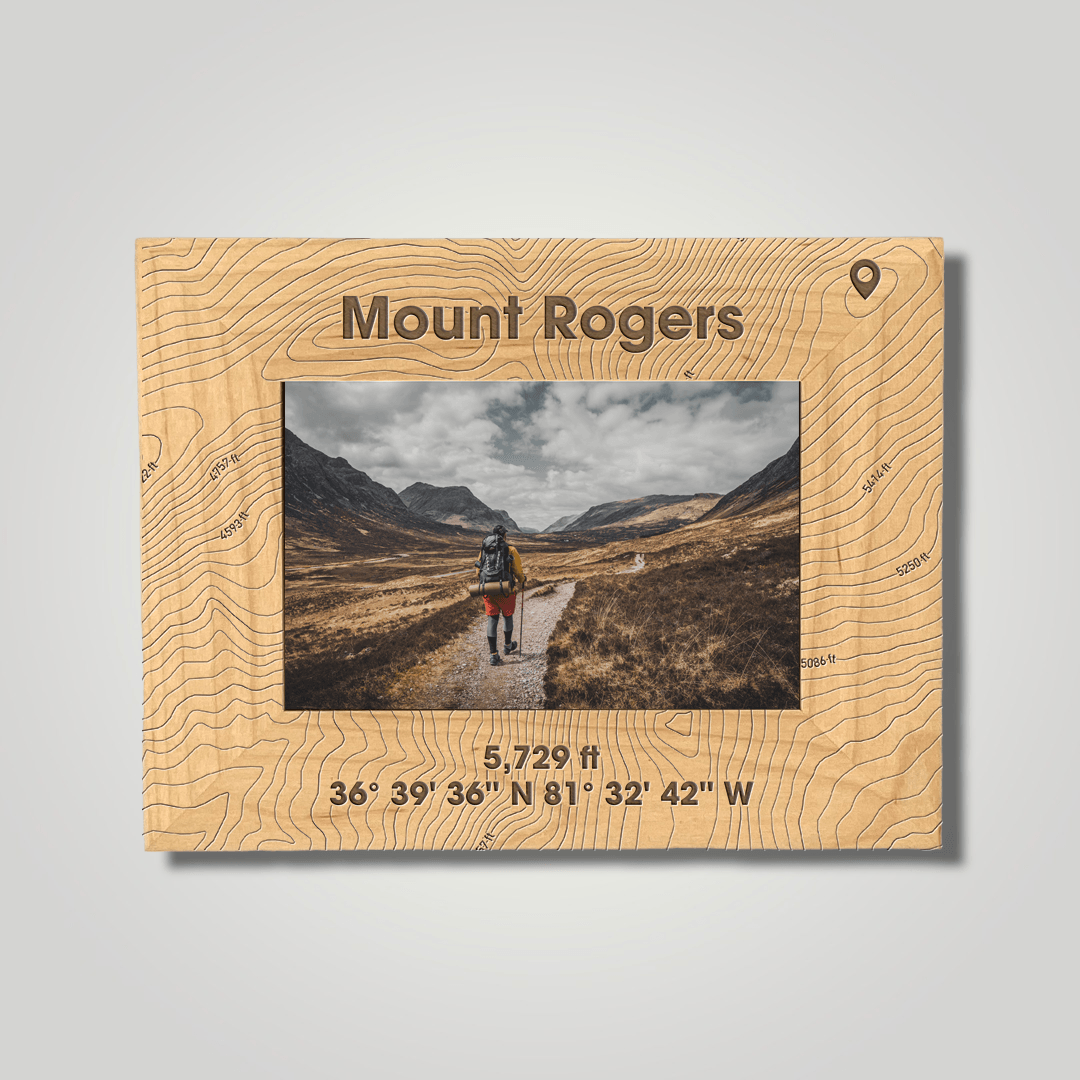 Mount Rogers (large font) - Journey Frames