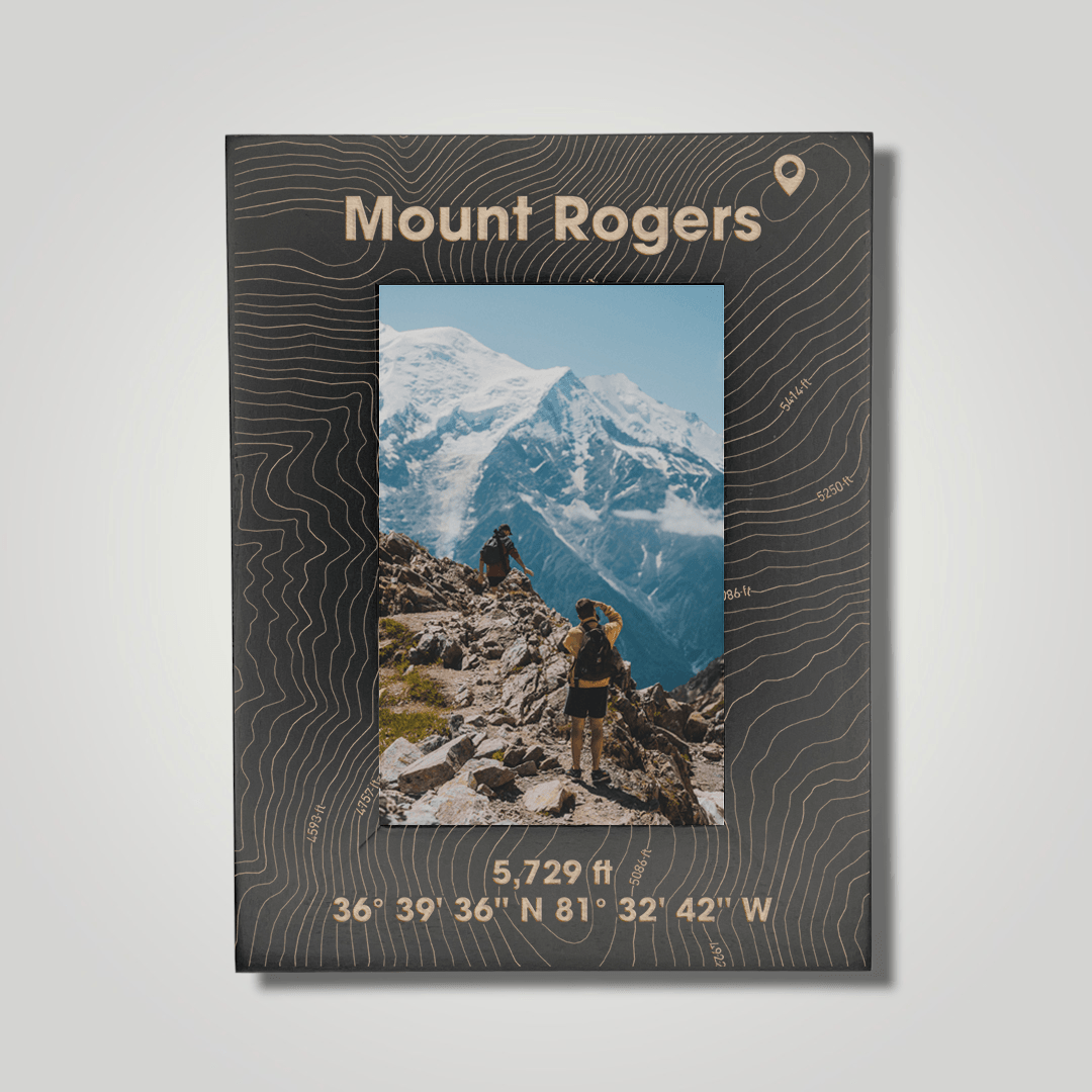 Mount Rogers (large font) - Journey Frames