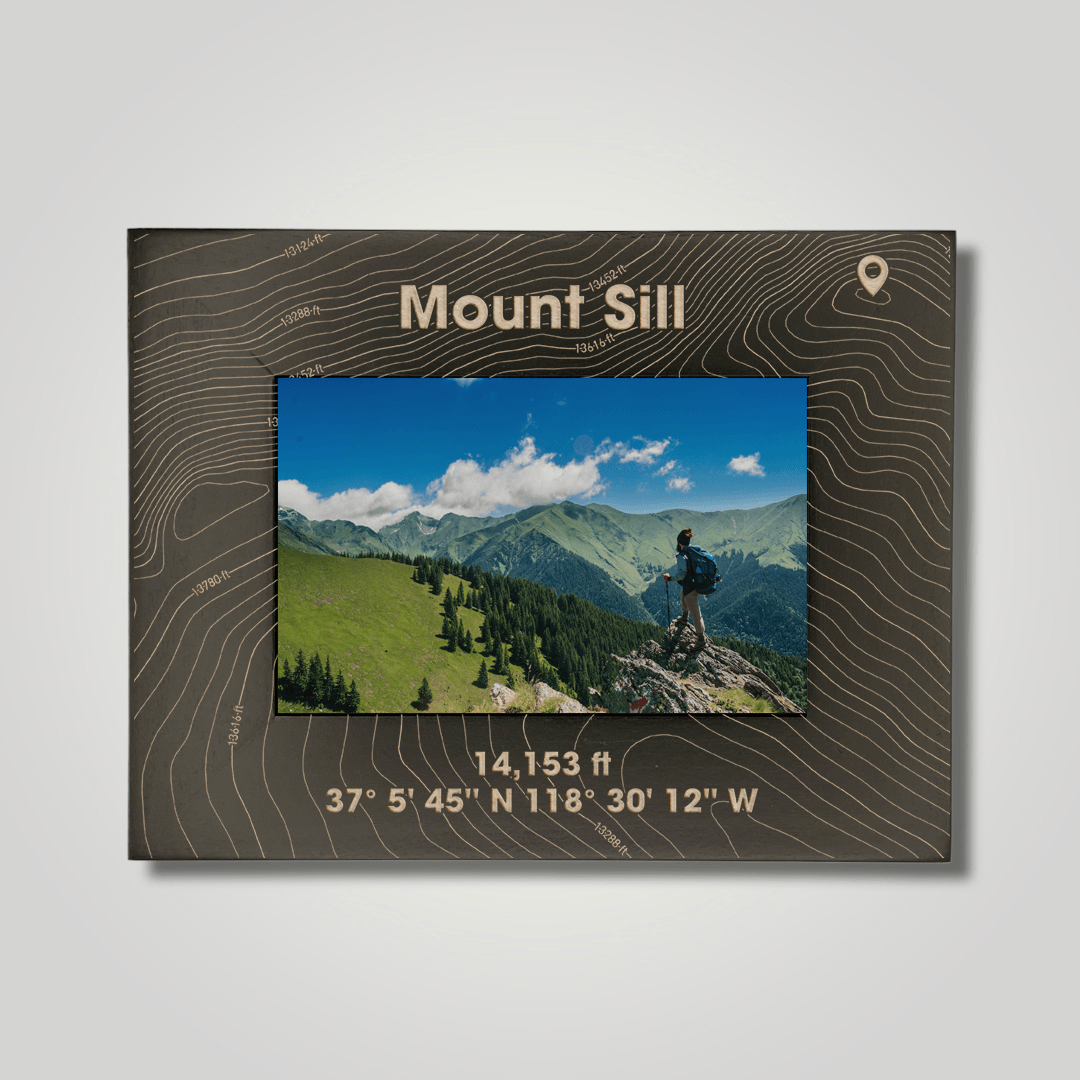 Mount Sill (large font) - Journey Frames