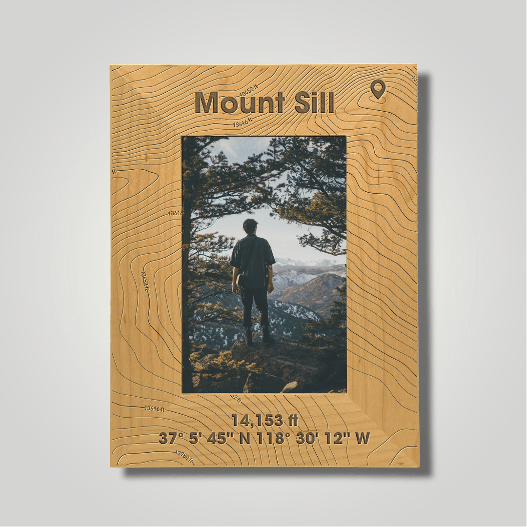 Mount Sill (large font) - Journey Frames
