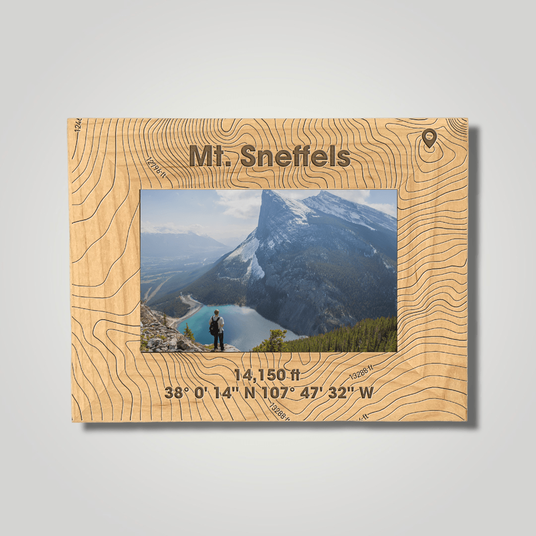 Mount Sneffels (large font) - Journey Frames