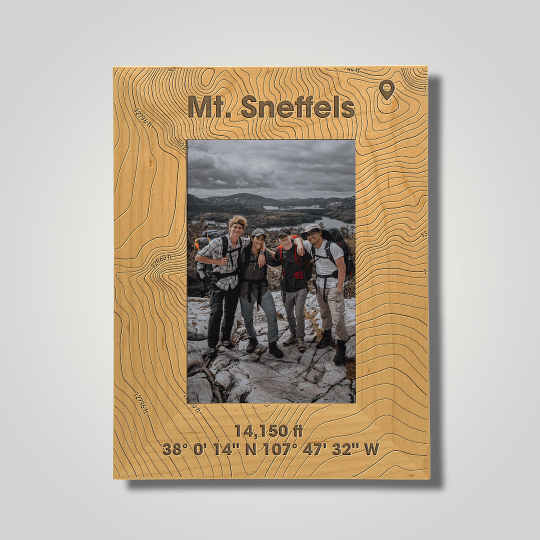 Mount Sneffels (large font) - Journey Frames