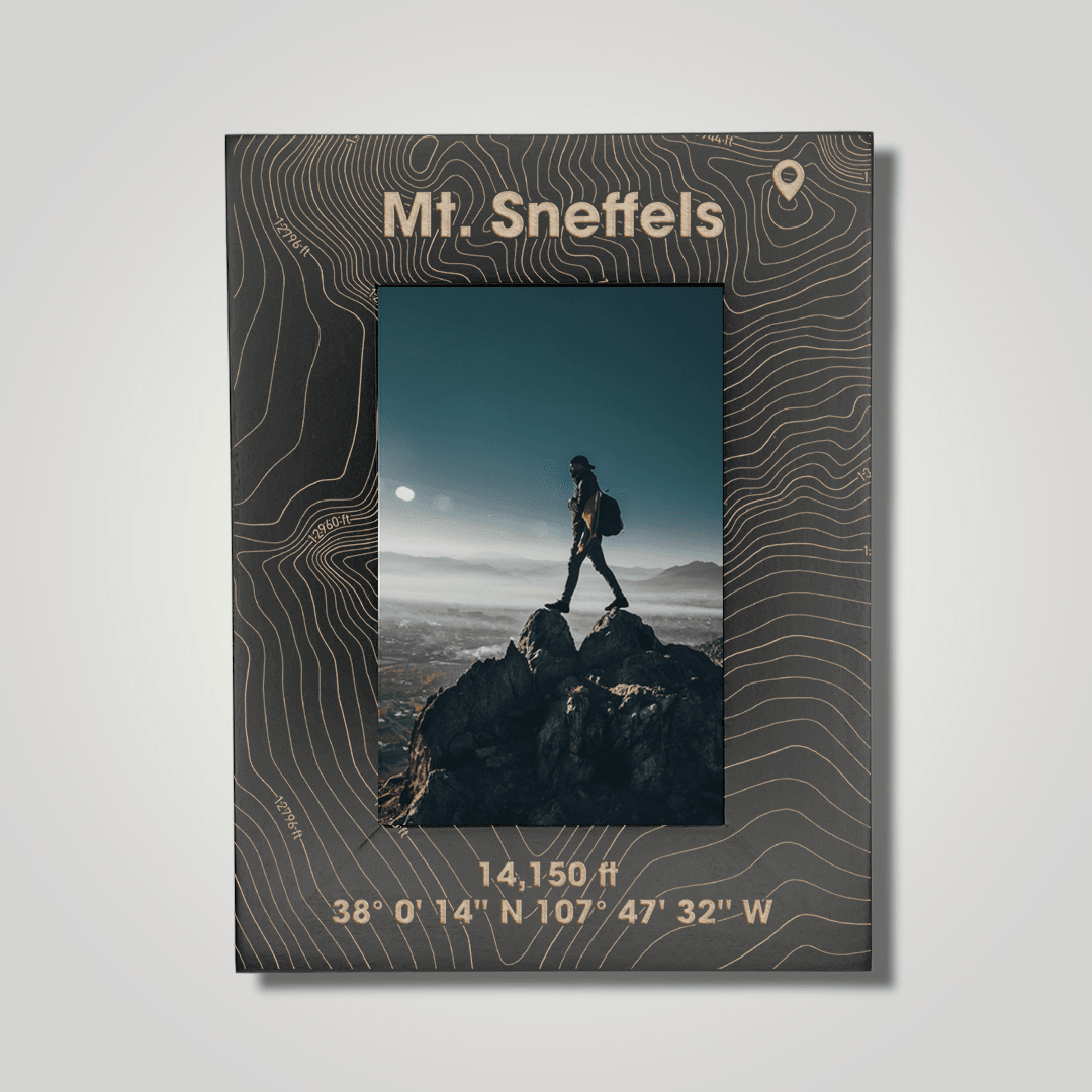 Mount Sneffels (large font) - Journey Frames