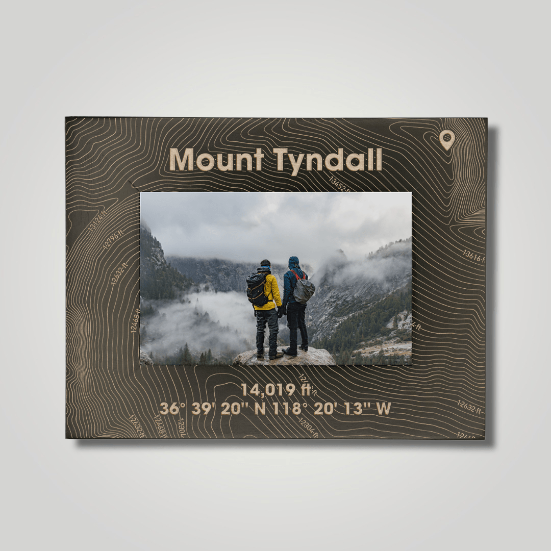 Mount Tyndall (large font) - Journey Frames