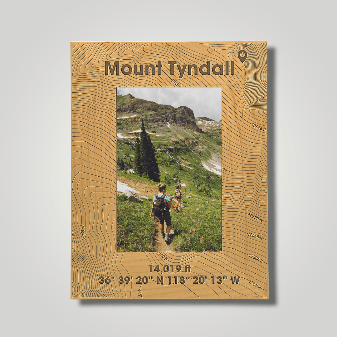 Mount Tyndall (large font) - Journey Frames