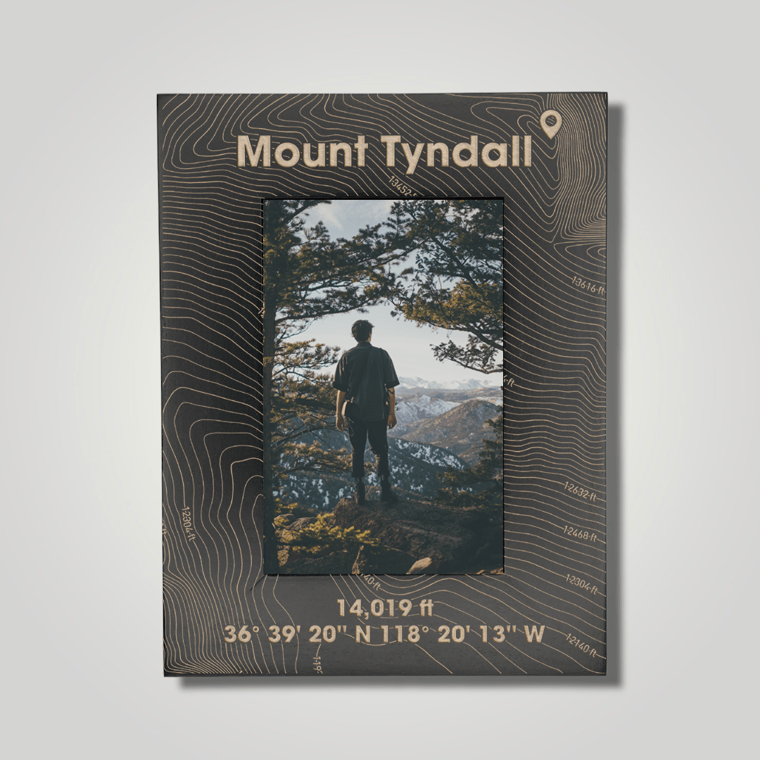 Mount Tyndall (large font) - Journey Frames