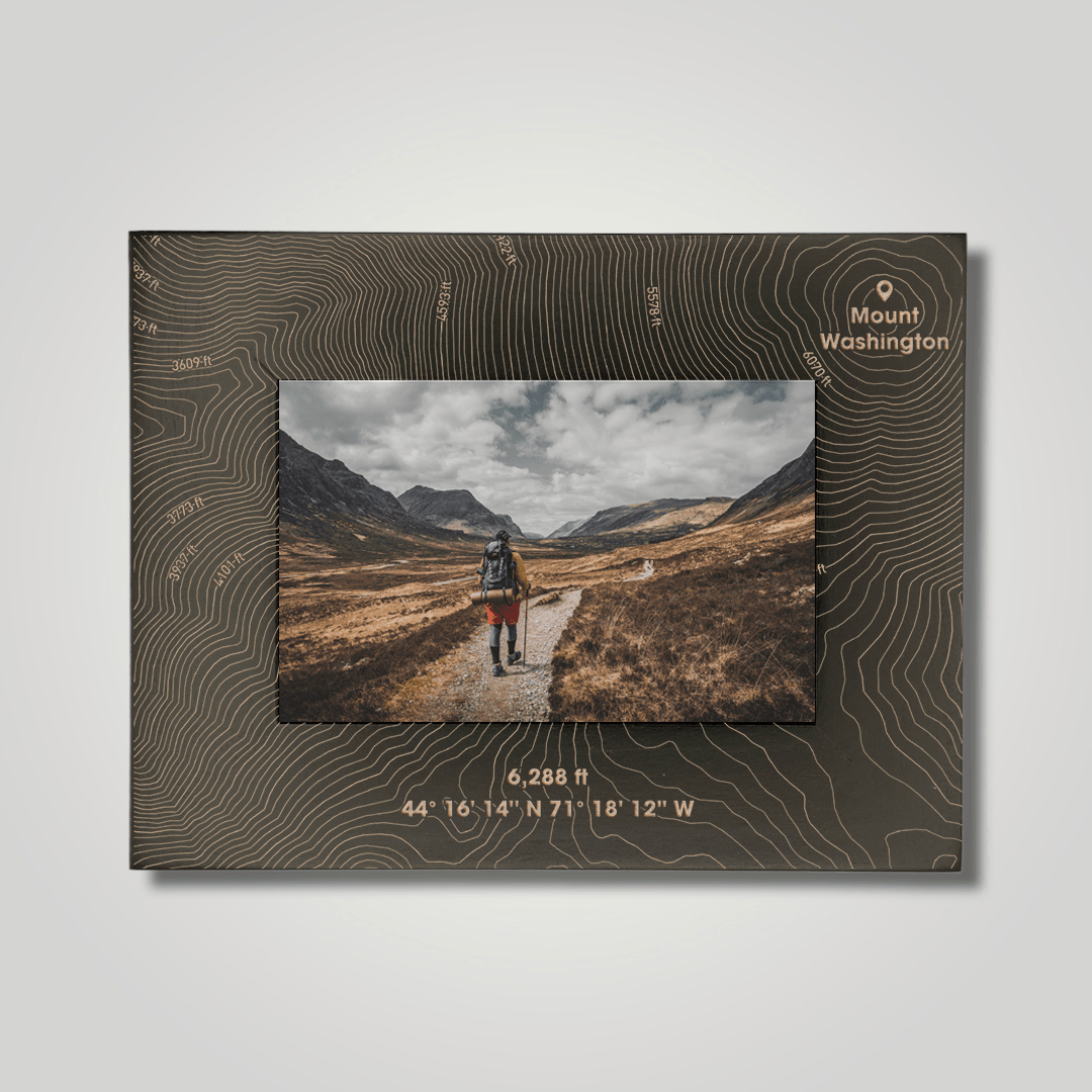 Mount Washington (small font) - Journey Frames