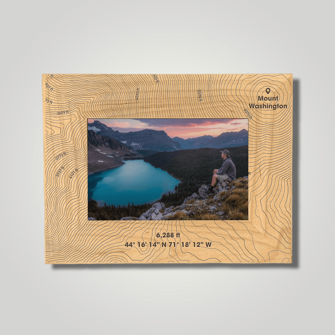 Mount Washington (small font) - Journey Frames