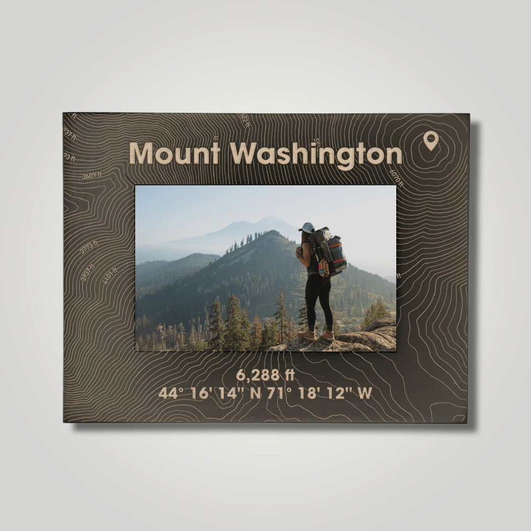 Mount Washington (large font) - Journey Frames