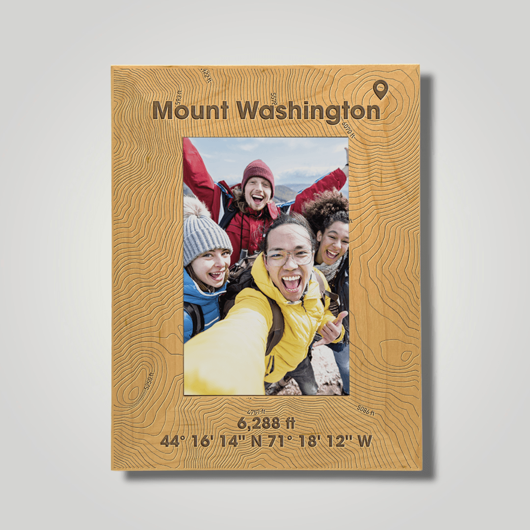 Mount Washington (large font) - Journey Frames