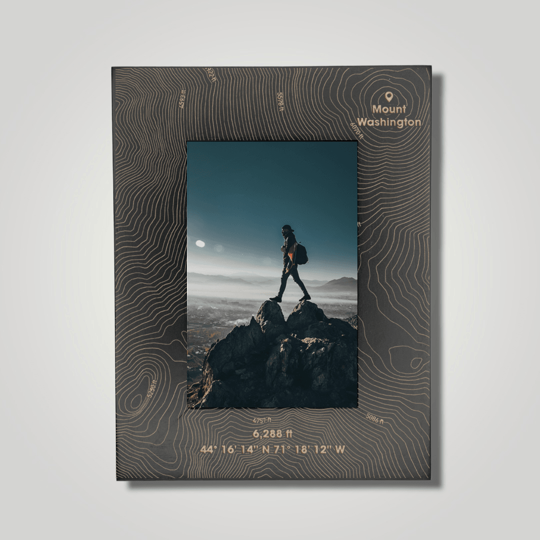 Mount Washington (small font) - Journey Frames