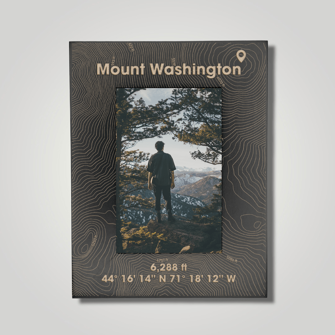 Mount Washington (large font) - Journey Frames