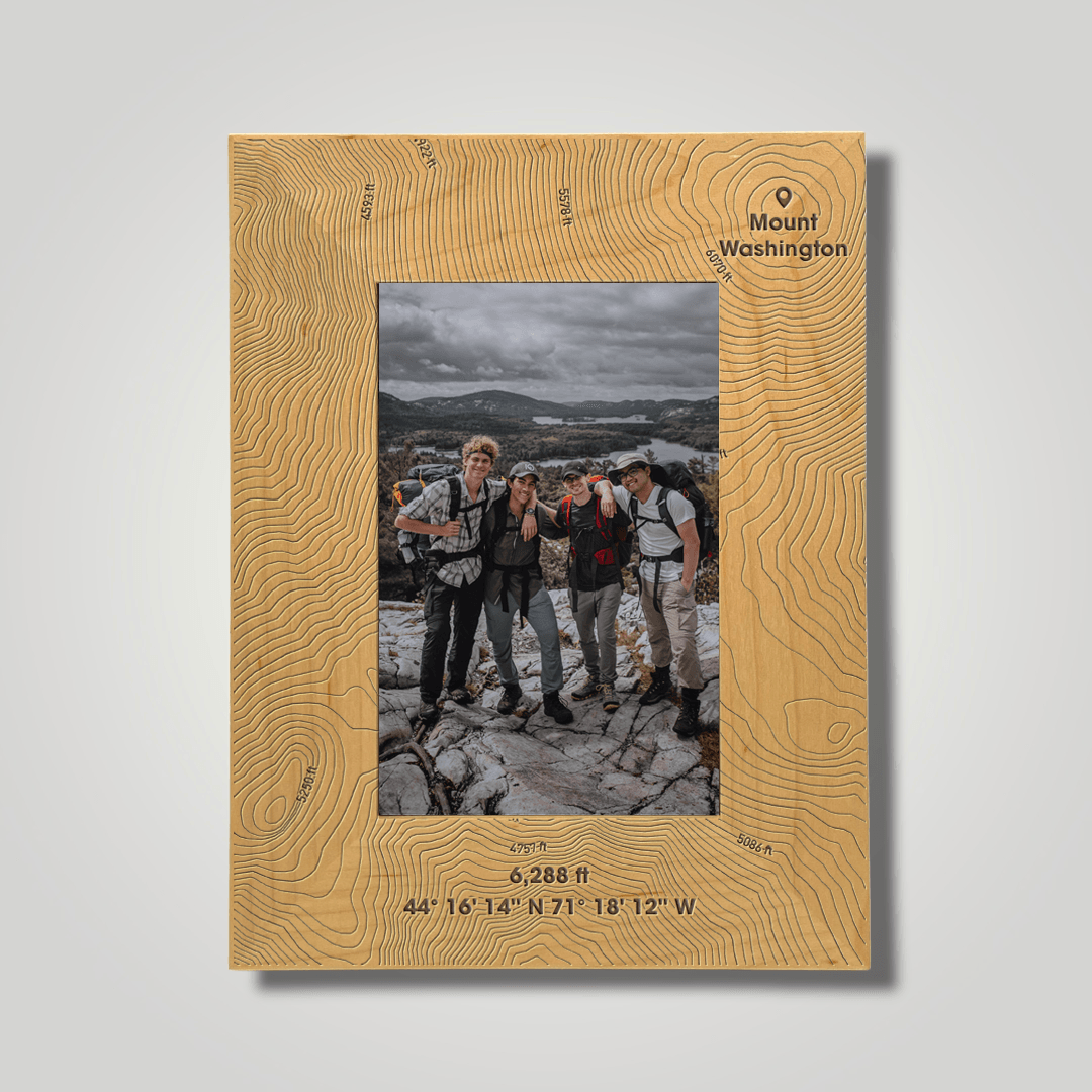 Mount Washington (small font) - Journey Frames