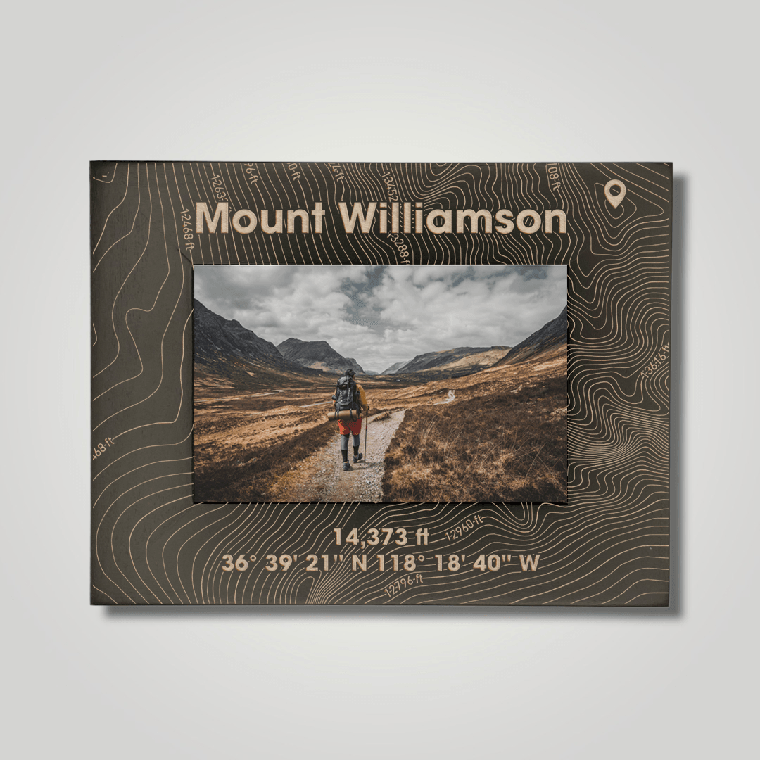 Mount Williamson (large font) - Journey Frames