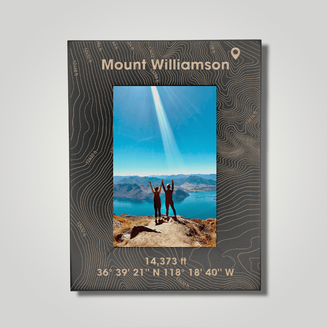 Mount Williamson (large font) - Journey Frames