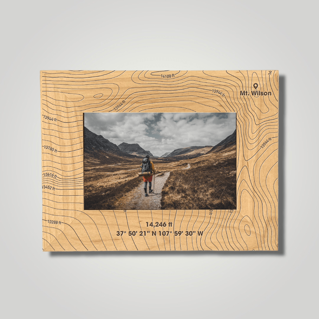 Mount Wilson (small font) - Journey Frames