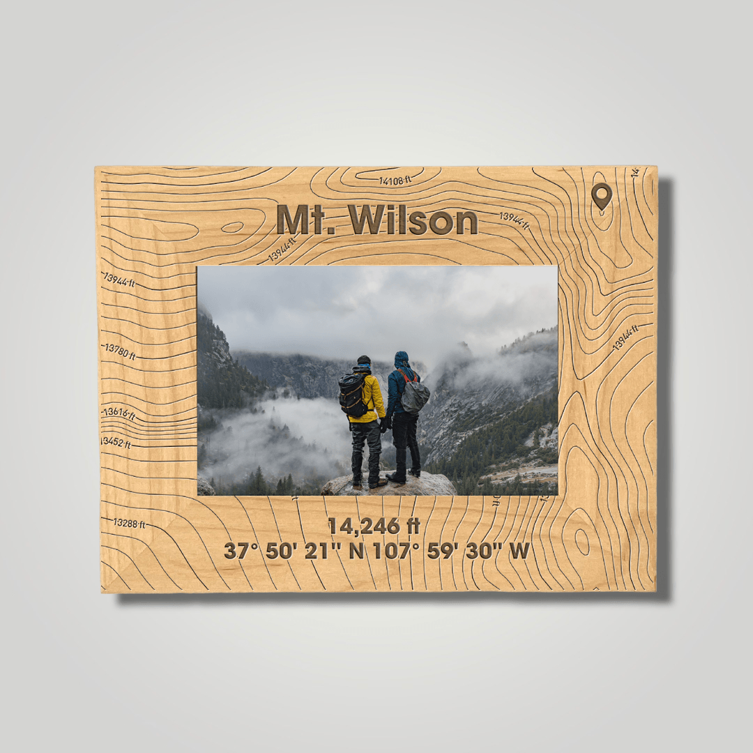 Mount Wilson (large font) - Journey Frames