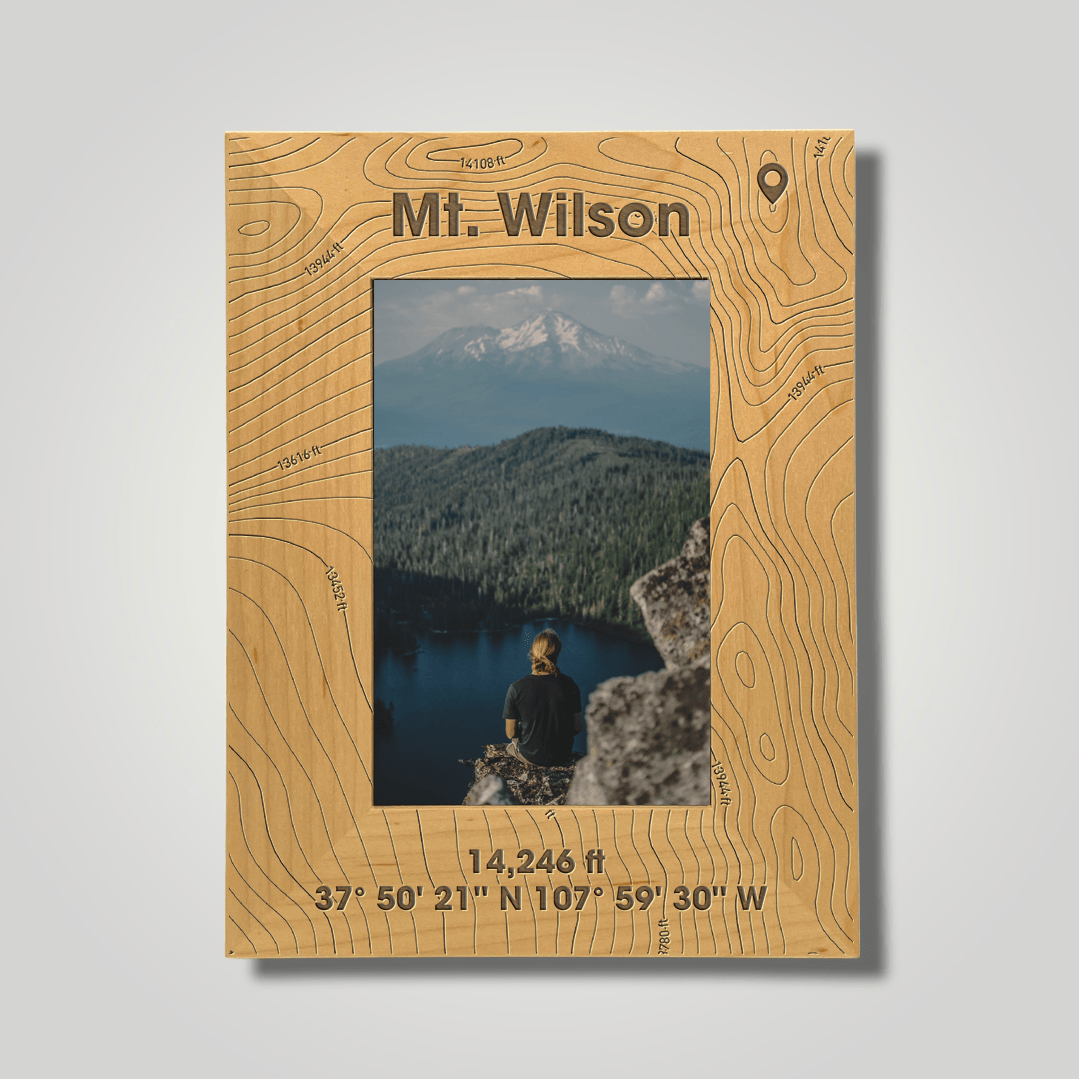 Mount Wilson (large font) - Journey Frames