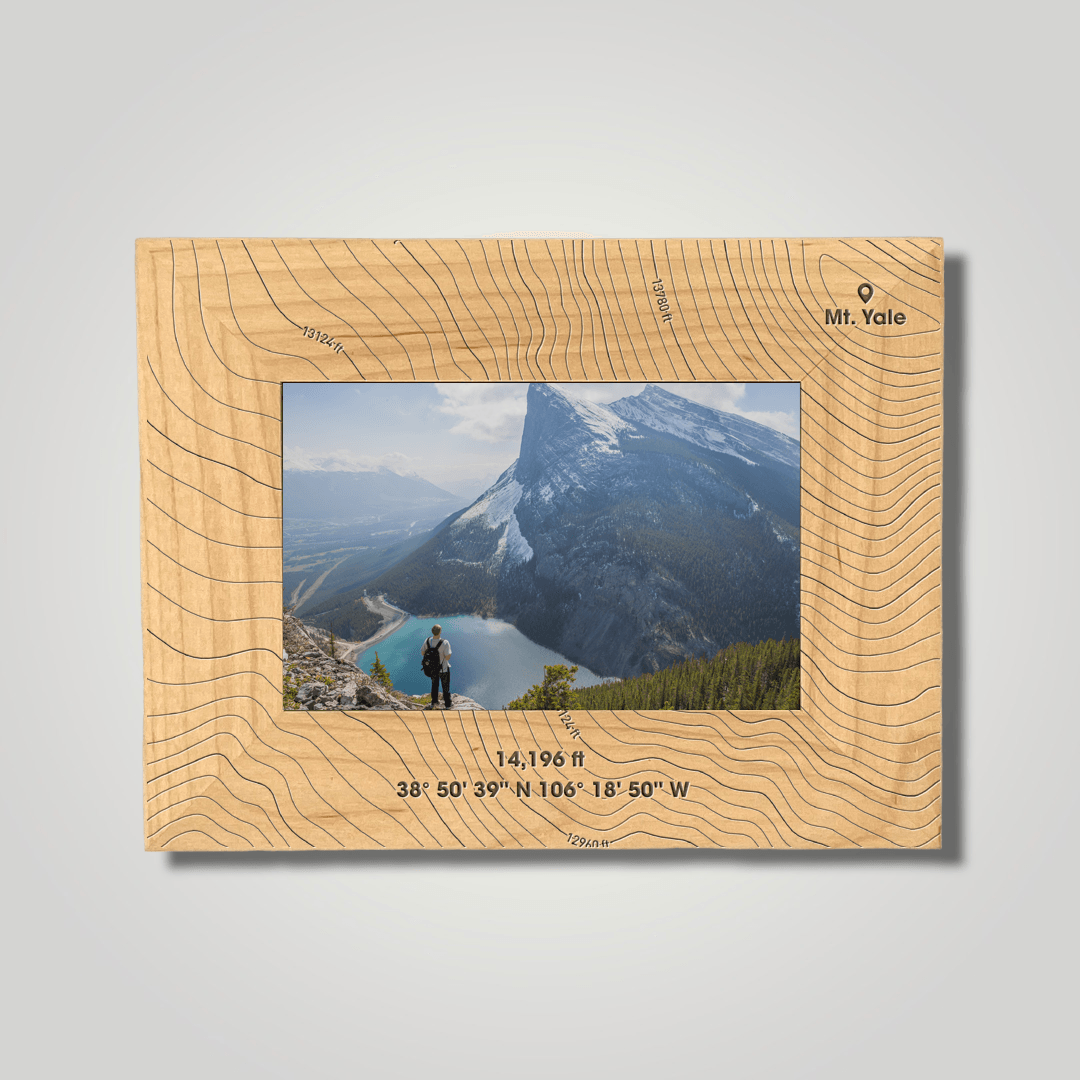Mount Yale (small font) - Journey Frames